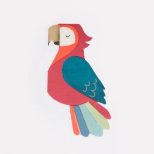 16 Serviettes perroquet – Meri Meri