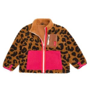 Veste polaire Fluffy Léopard 4-6 ans – Hello Hossy