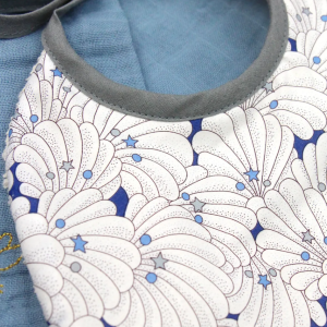 Bavoir Liberty Côme – Barnabé aime le café