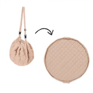 Tapis d’éveil et sac à langer Organic Fleuri – Play and Go
