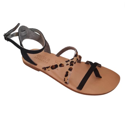 Sandale-Dalia-noir-Leopard-KMassalia sandale kmassalia dalia noir leopard
