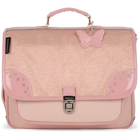 cartable-oxford-rose-carameletcie (Small) cartable oxford rose caramel et cie