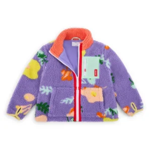 Veste polaire Floral 2-3 ans – Hello Hossy