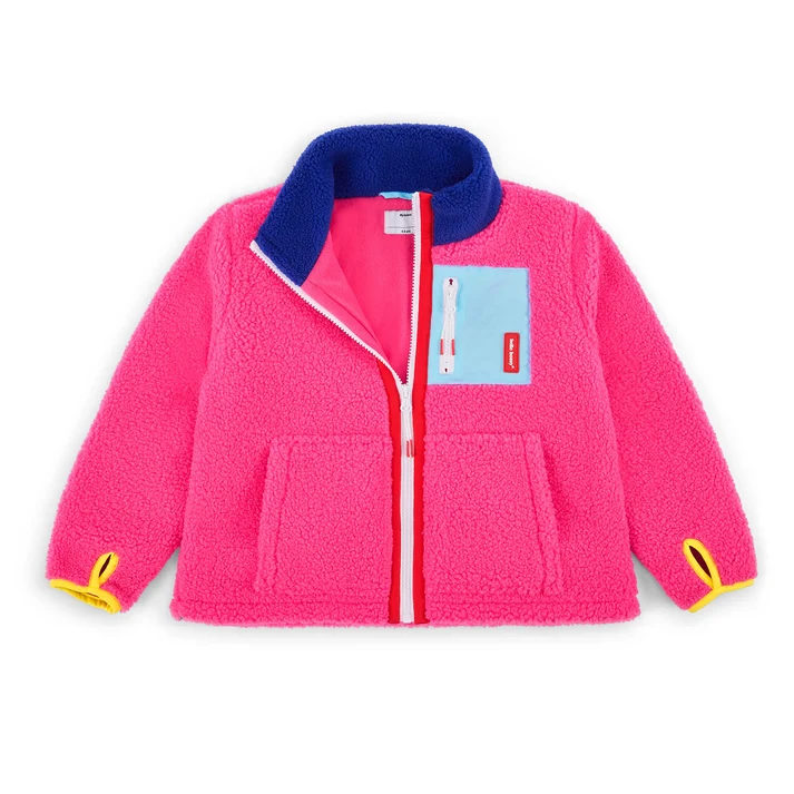 veste polaire fuschia hello hossy
