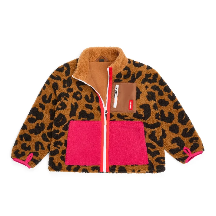 veste polaire leopard enfant hello hossy