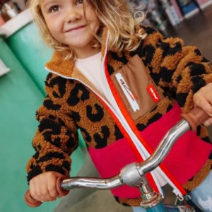 Veste polaire Léopard 2-3 ans – Hello Hossy